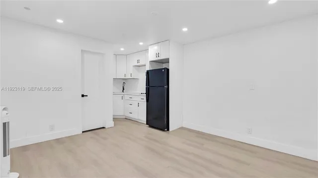 a view of empty room