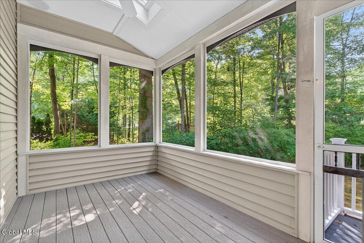 4 Raphael Court Clifton Park, NY 12065 - Photo 56 of 71 Screen Porch w/Skylights!