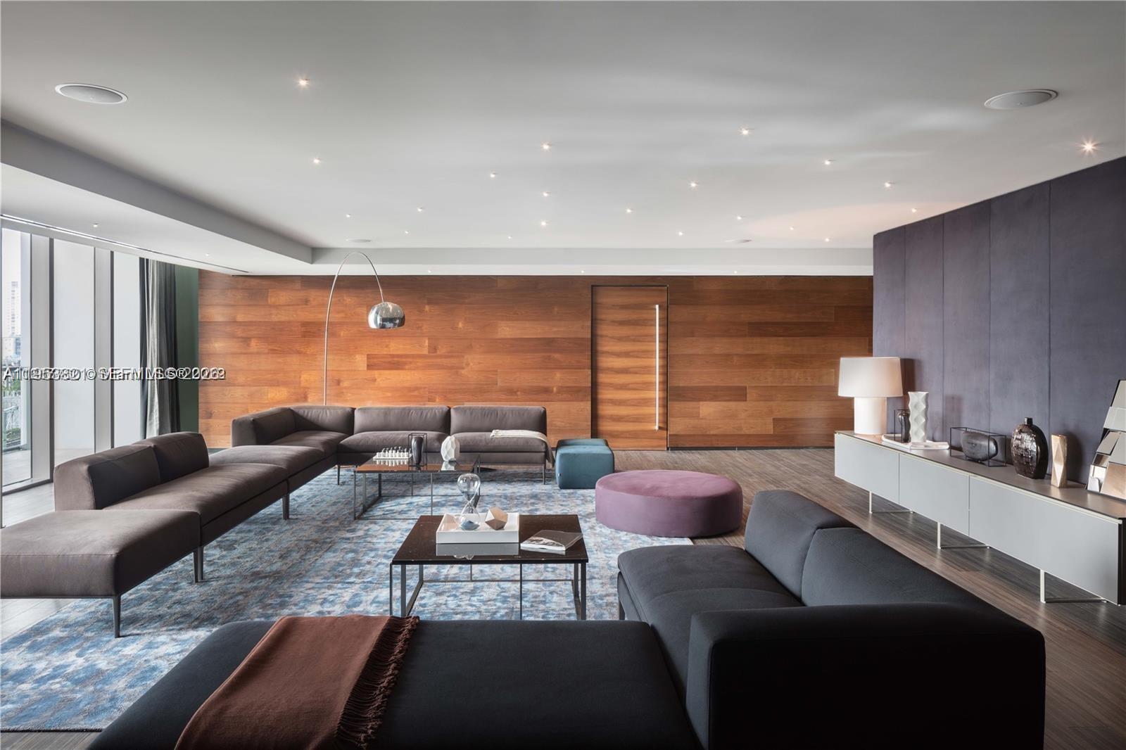 88 Southwest 7th Street, Unit 2506 Miami, FL 33130 - Photo 30 of 32 a living room with furniture and a large window