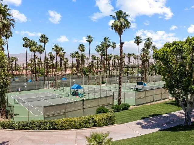 a view of a city with tall buildings