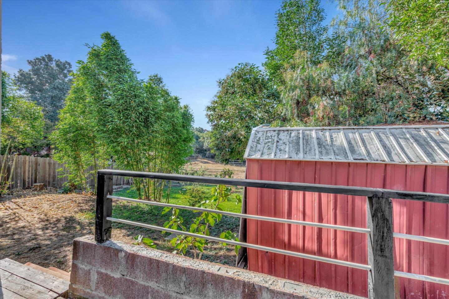 1041 Hargus Avenue Vallejo, CA 94591 - Photo 32 of 35 a view of backyard with deck and outdoor seating