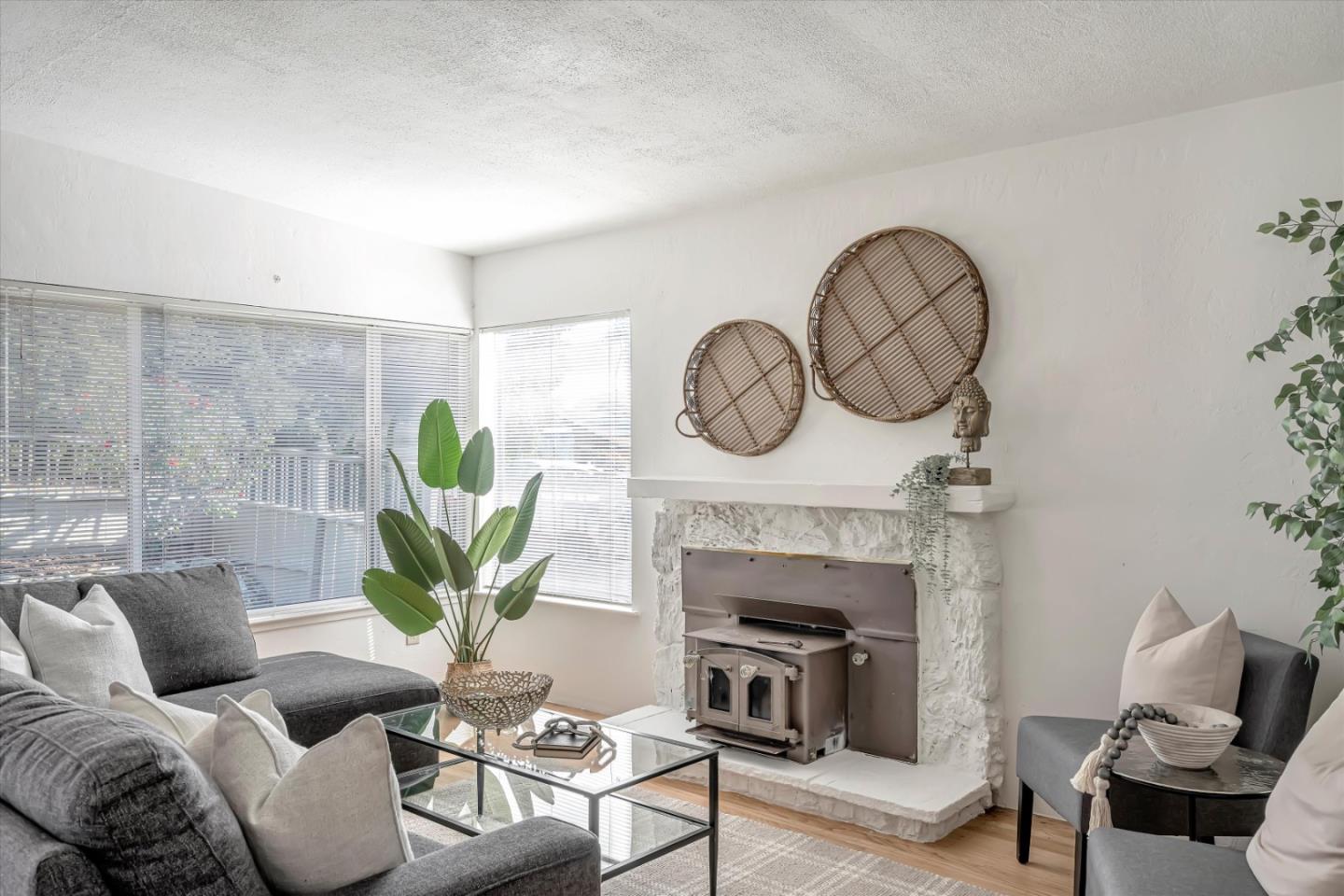 1041 Hargus Avenue Vallejo, CA 94591 - Photo 7 of 35 a living room with furniture a clock and a fireplace