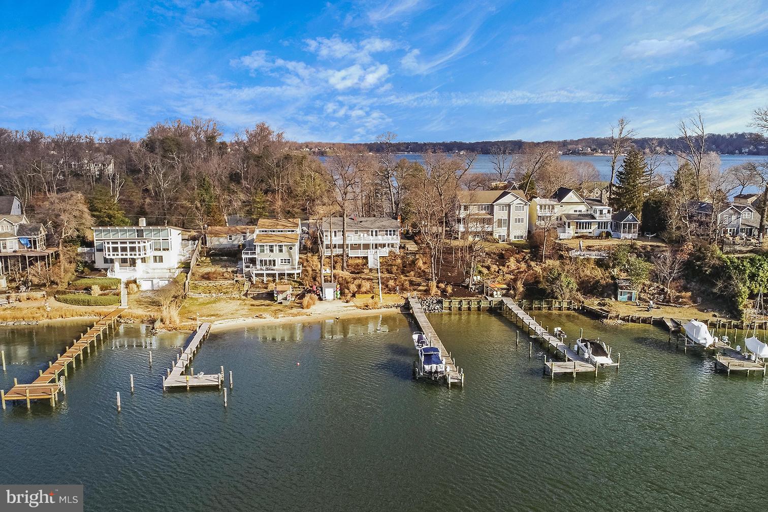 265 Long Point Road Crownsville, MD 21032 - Photo 29 of 37 Shoreline on Little Round Bay
