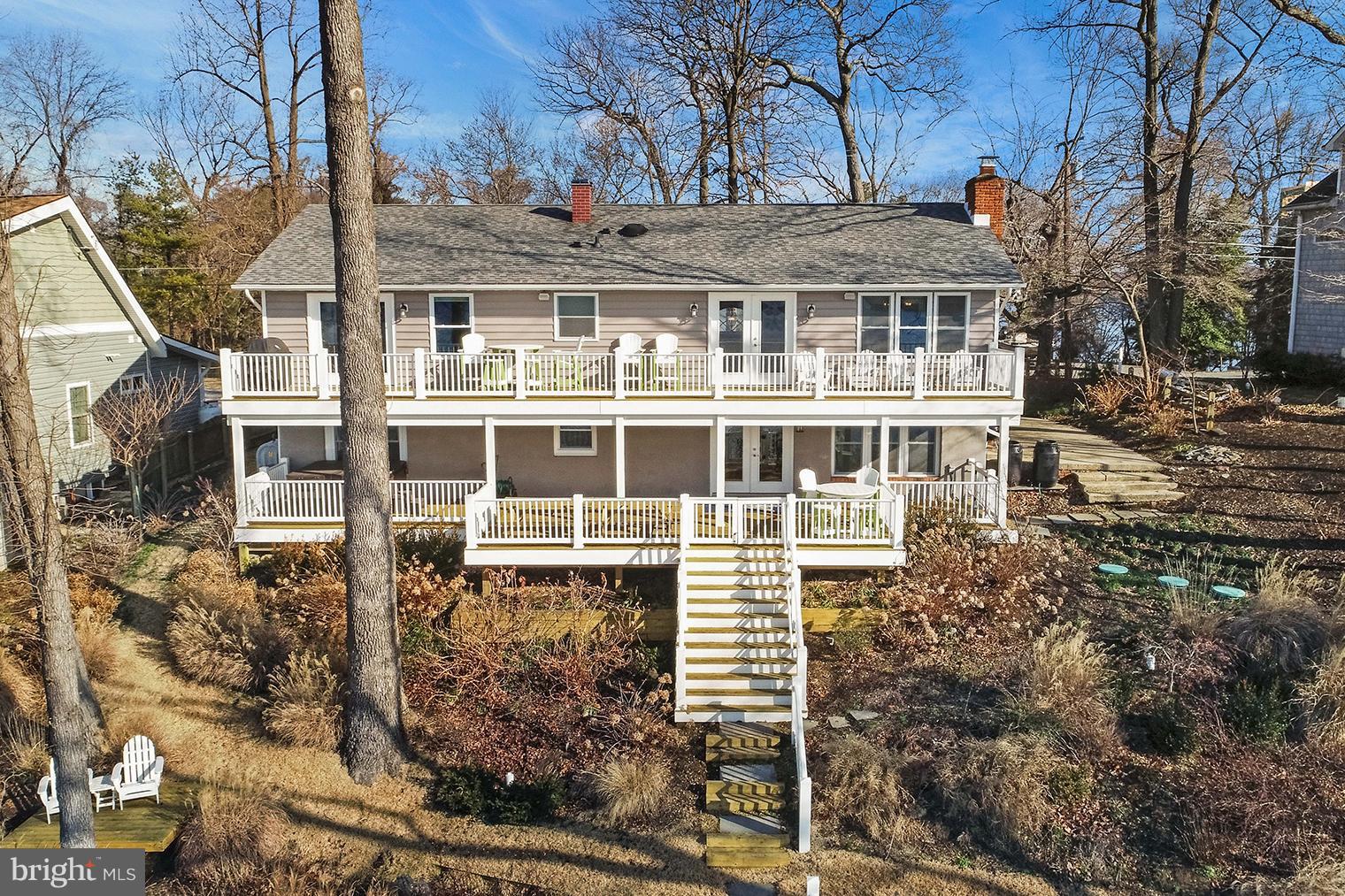 265 Long Point Road Crownsville, MD 21032 - Photo 31 of 37 Waterside of the home