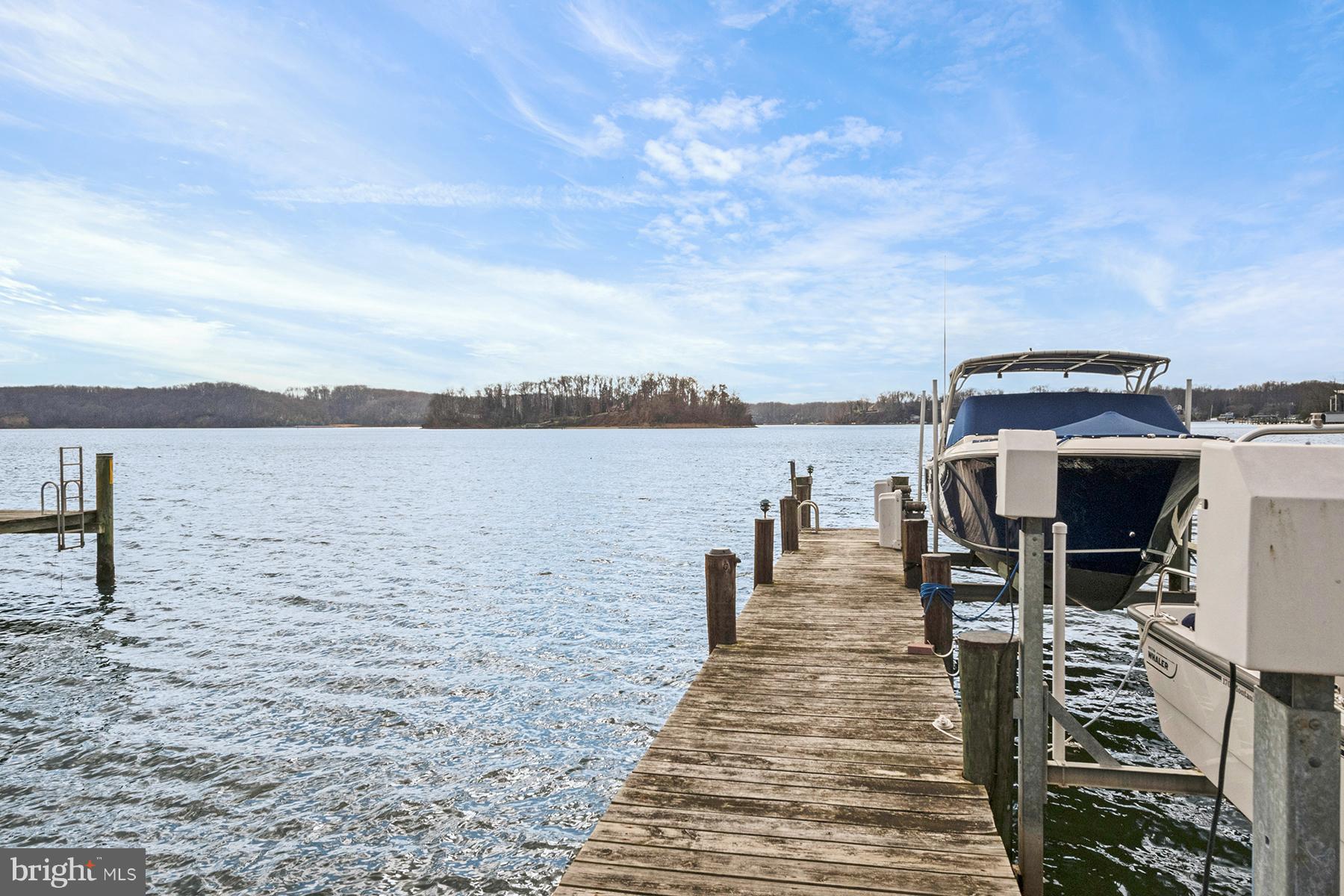 265 Long Point Road Crownsville, MD 21032 - Photo 34 of 37 The private pier has two boat lifts