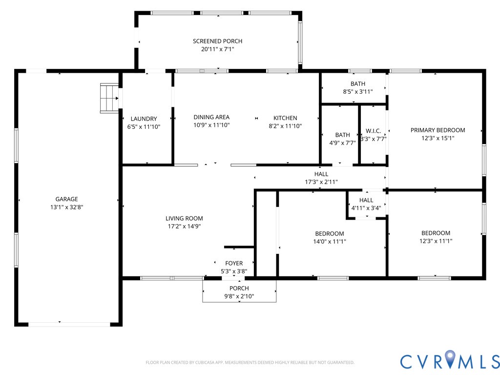 927 East Courthouse Road Blackstone, VA 23824 - Photo 23 of 23 View of home floor plan