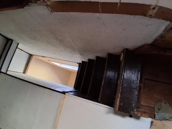 a view of storage and utility room