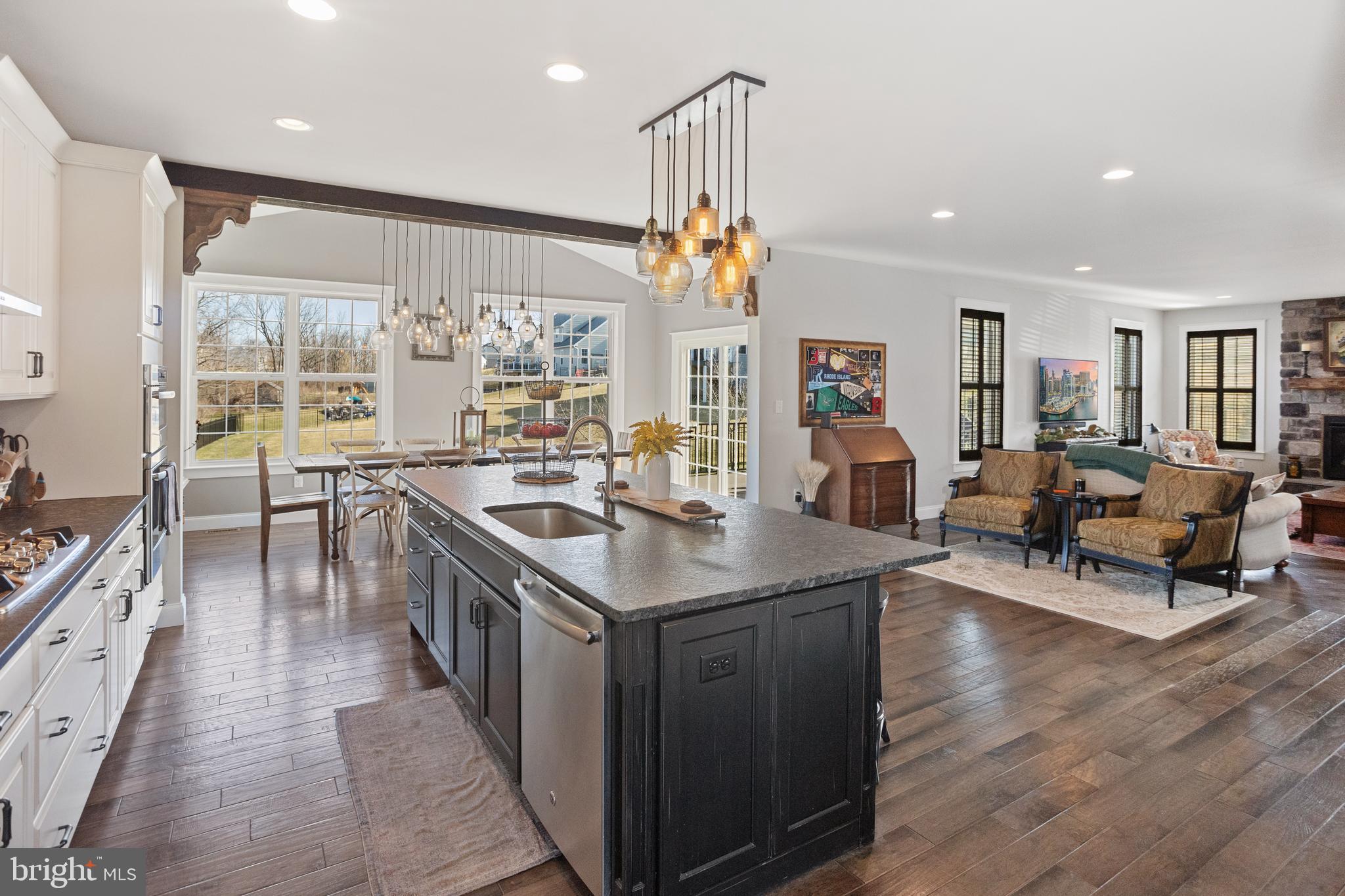 33 Docwill Drive Barto, PA 19504 - Photo 11 of 54 a kitchen with sink stove and chairs