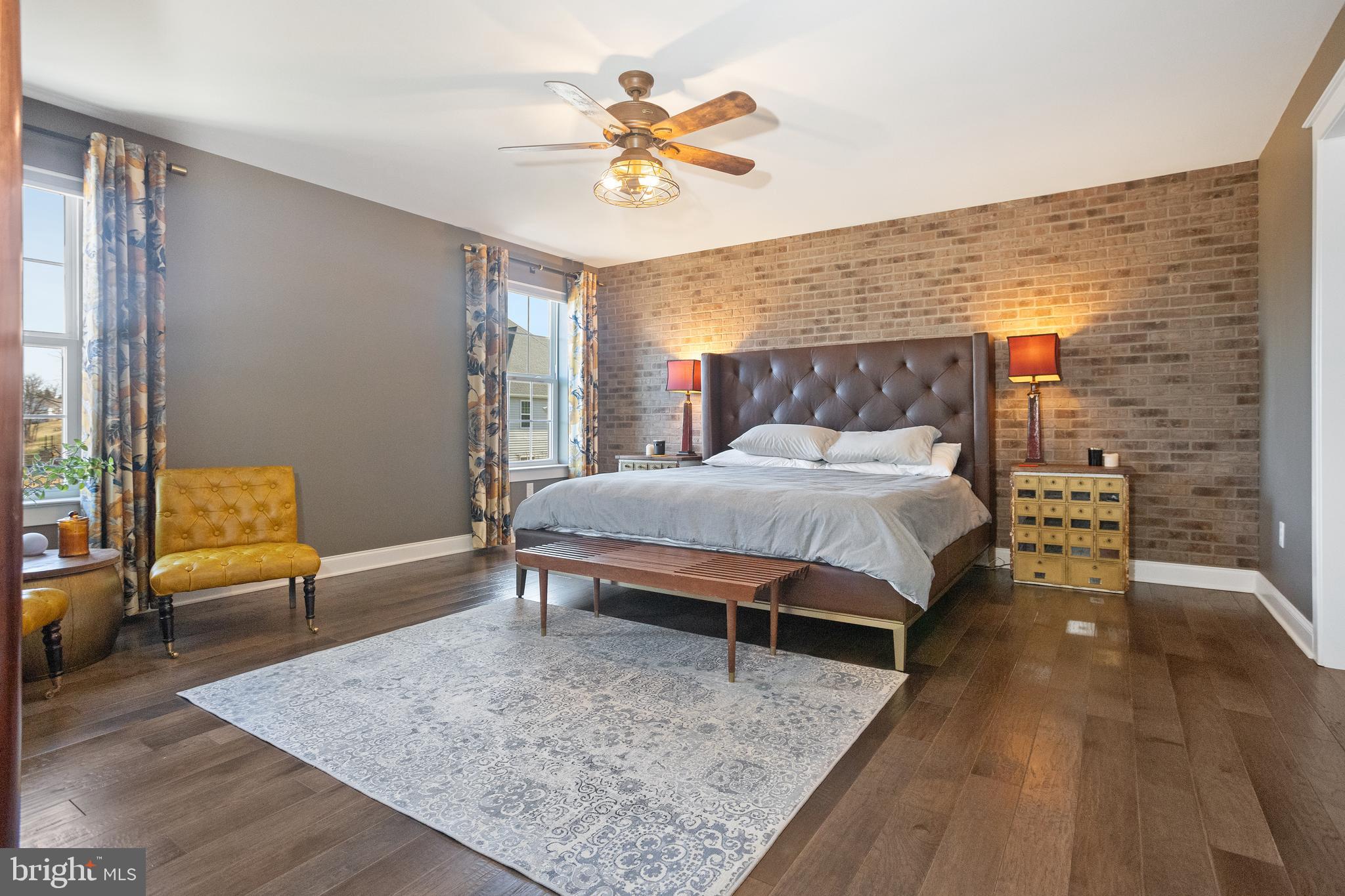 33 Docwill Drive Barto, PA 19504 - Photo 34 of 54 a bedroom with a bed and a couch