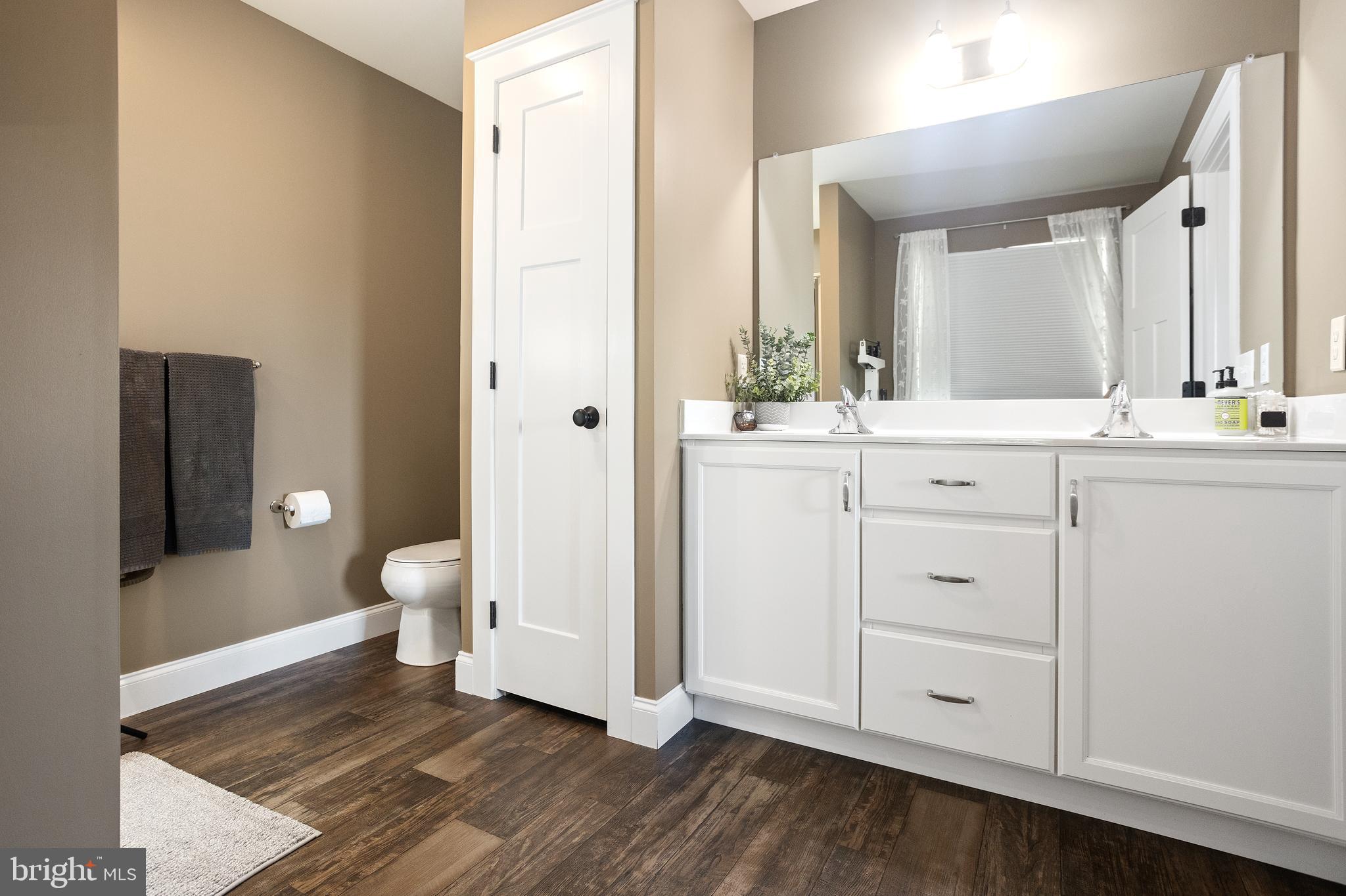 33 Docwill Drive Barto, PA 19504 - Photo 39 of 54 a bathroom with a sink a toilet and a mirror