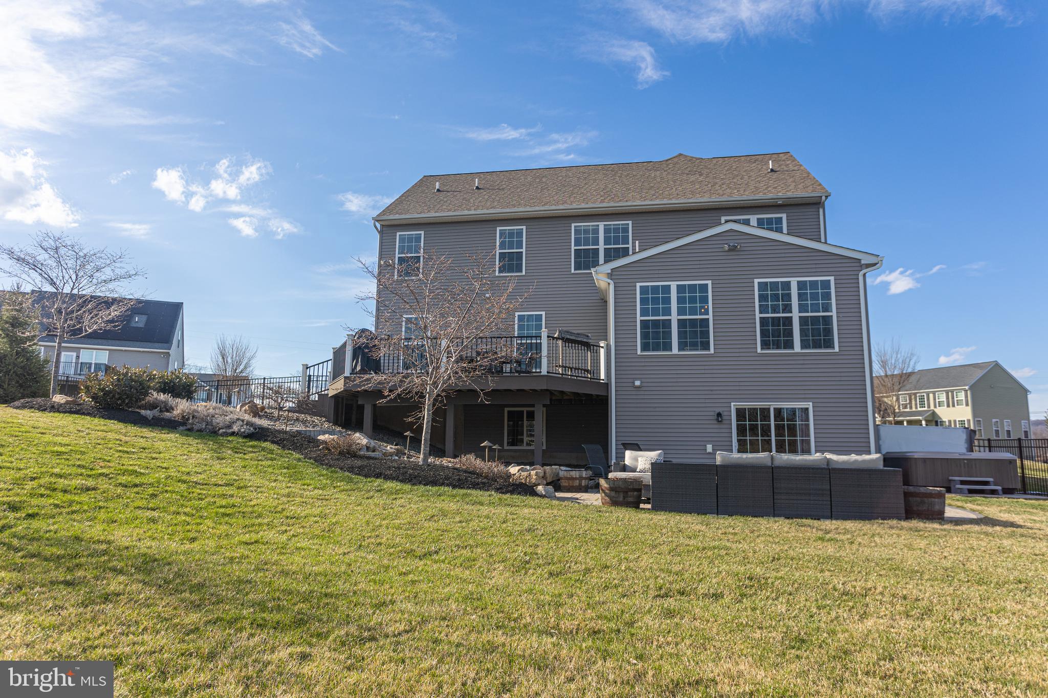 33 Docwill Drive Barto, PA 19504 - Photo 48 of 54 a view of a house with a swimming pool