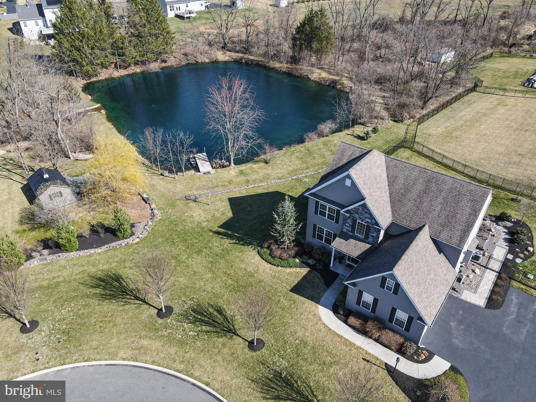 33 Docwill Drive Barto, PA 19504 - Photo 52 of 54 Property with your own pond!