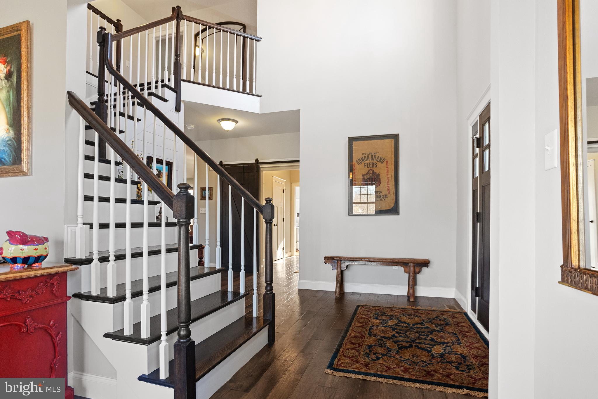 33 Docwill Drive Barto, PA 19504 - Photo 7 of 54 a view of entryway and hall with wooden floor