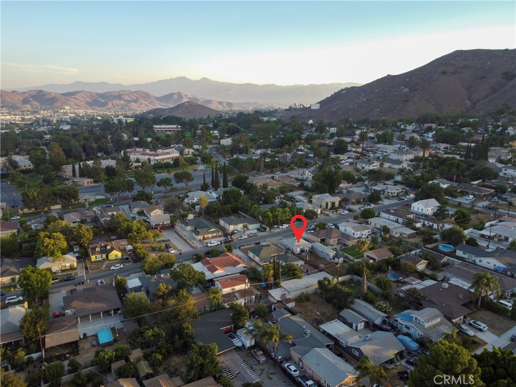 11661 Valverda Avenue Riverside, CA 92505 - Photo 12 of 39 an aerial view of a town with couple of houses