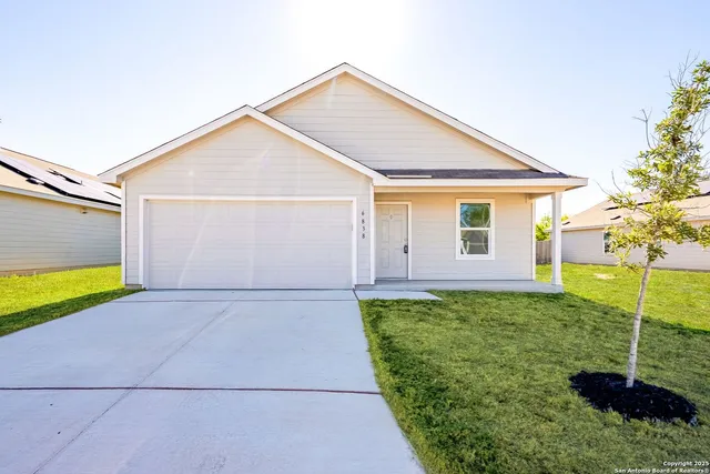 a room with cabinets and window