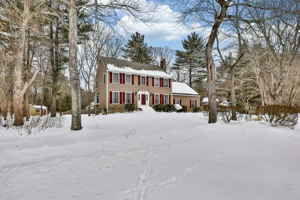 1 Deer Path Lane Mansfield, MA 02048 - Photo 1 of 31 a view of house with yard and trees
