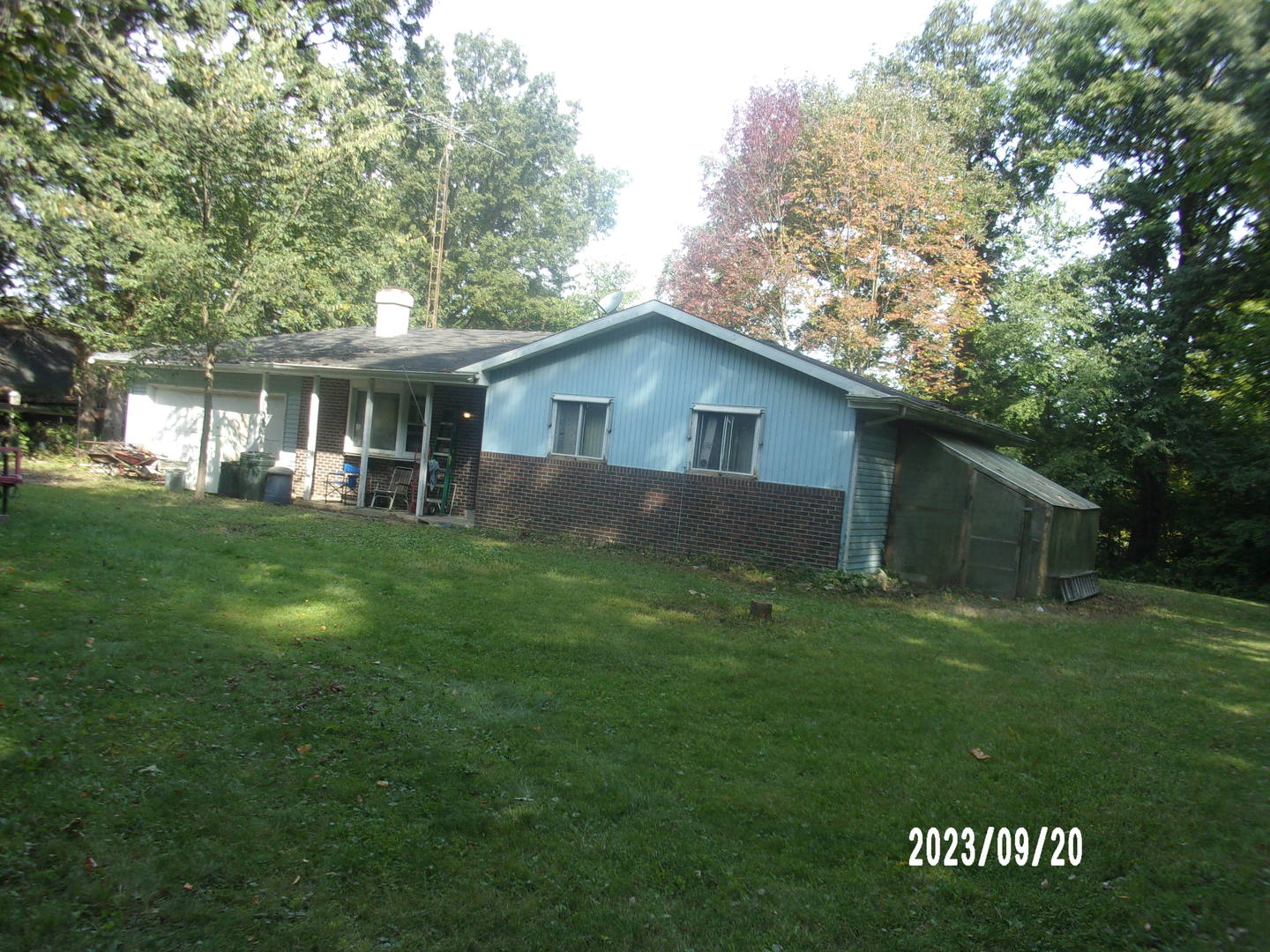 2788 East Twp 121 Road Sheldon, IL 60966 - Photo 1 of 12 a front view of house with yard and green space