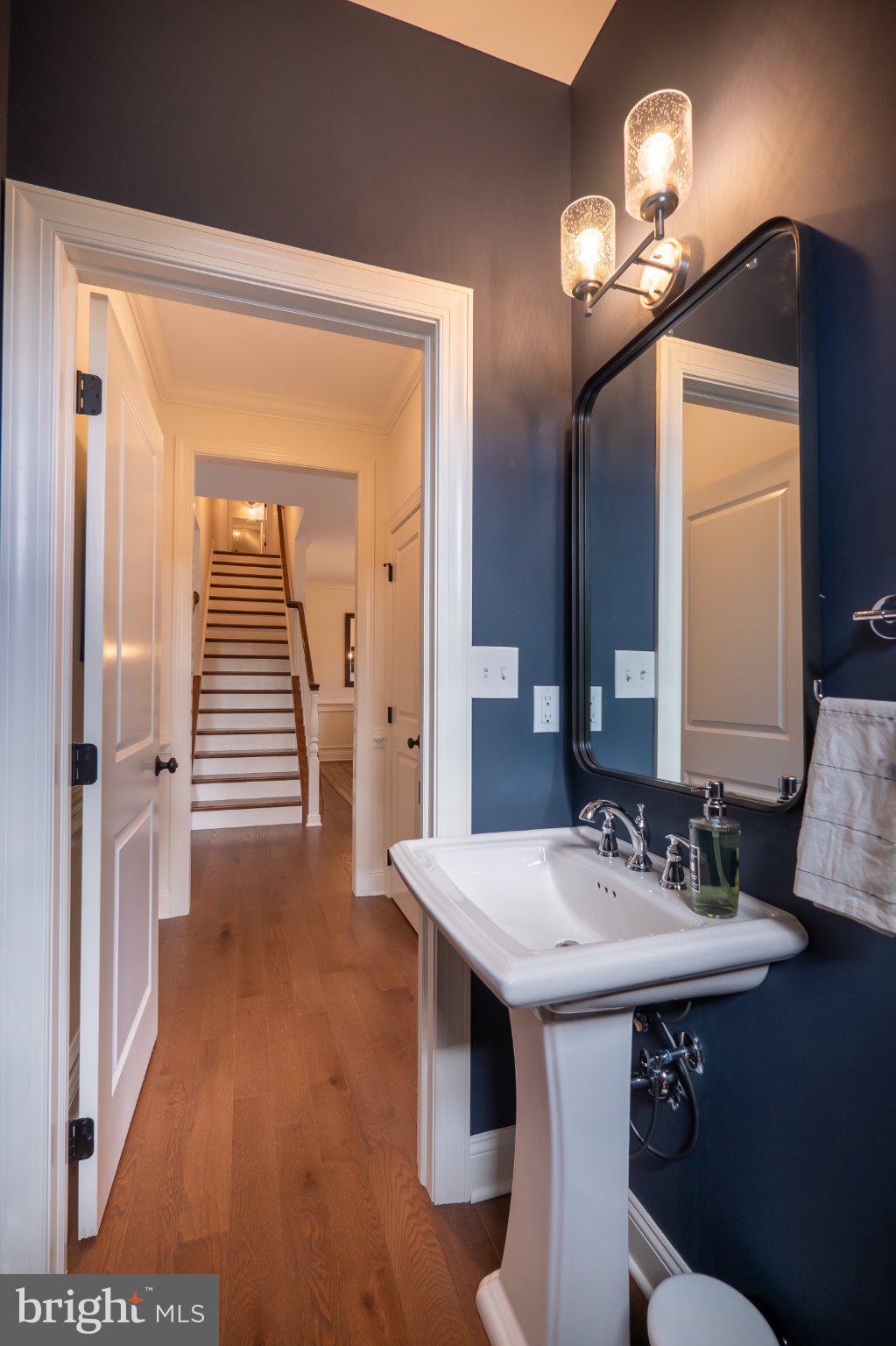 4630 Old Saucon Road Bethlehem, PA 18015 - Photo 17 of 33 a bathroom with a sink and a mirror