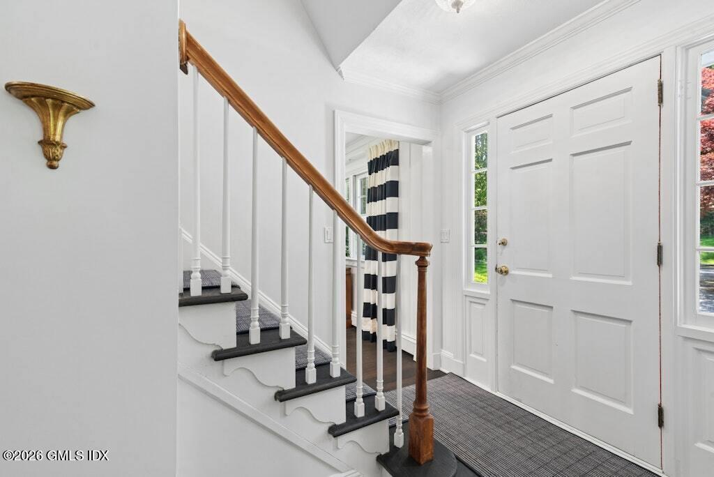 73 Thunder Mountain Road Greenwich, CT 06831 - Photo 5 of 19 a view of entryway with wooden floor