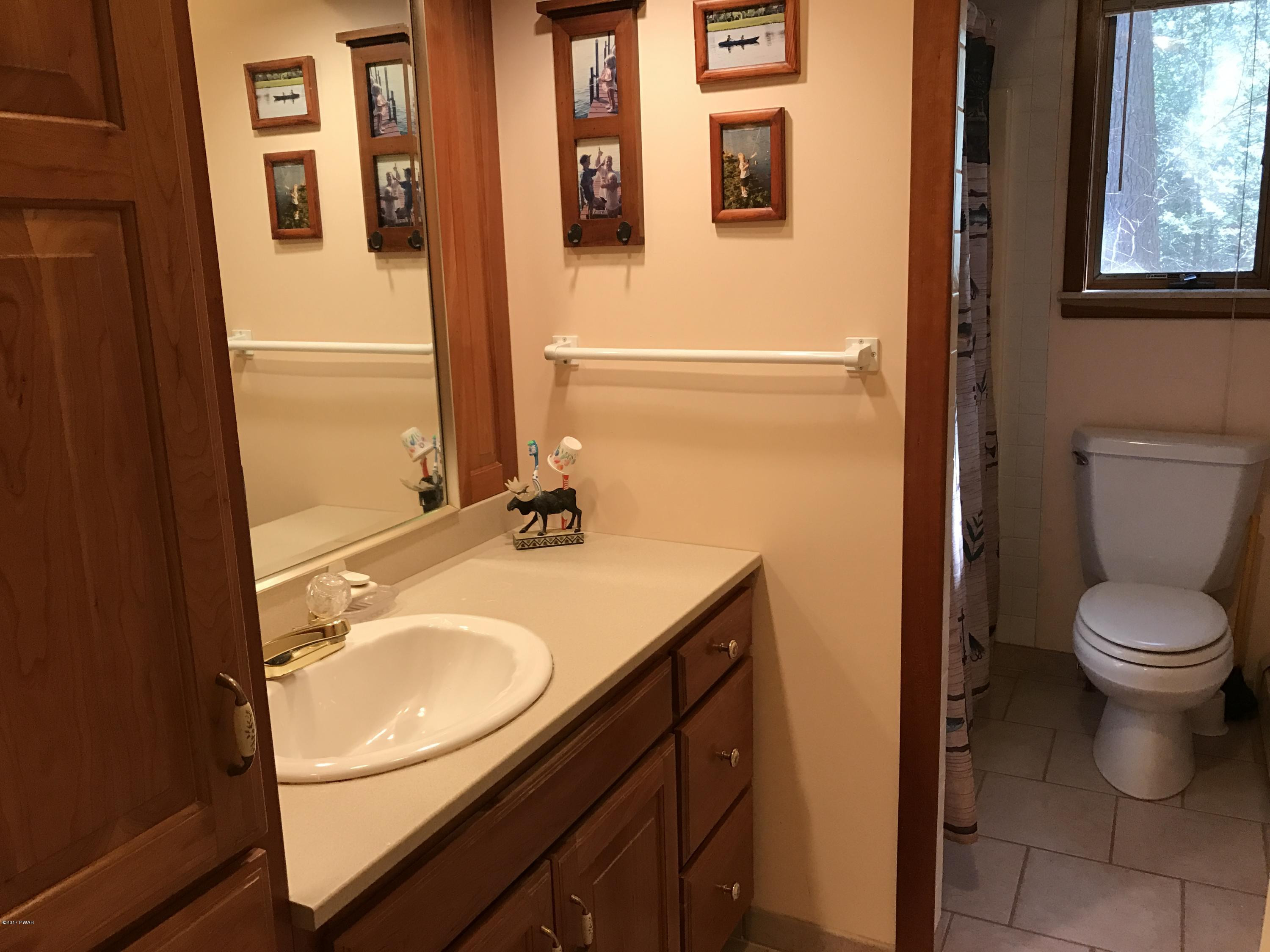 115 Cold Spring Lake Road Shohola, PA 18458 - Photo 22 of 39 Tiled Bathroom