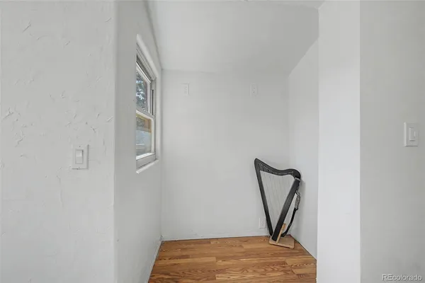 a view of a room with storage and utility