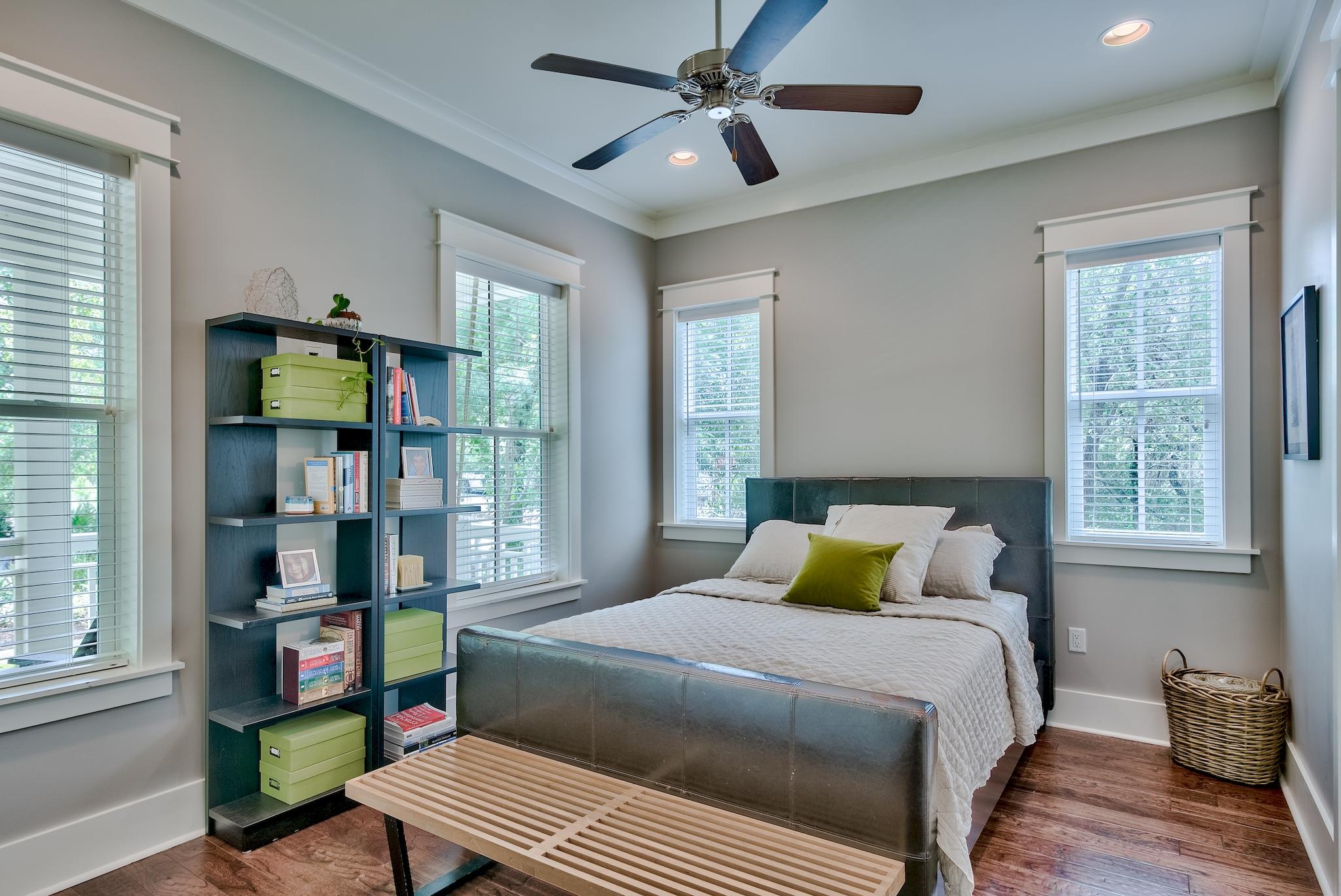 97 Okeechobee West Santa Rosa Beach, FL 32459 - Photo 19 of 46 a bedroom with a bed furniture and a window