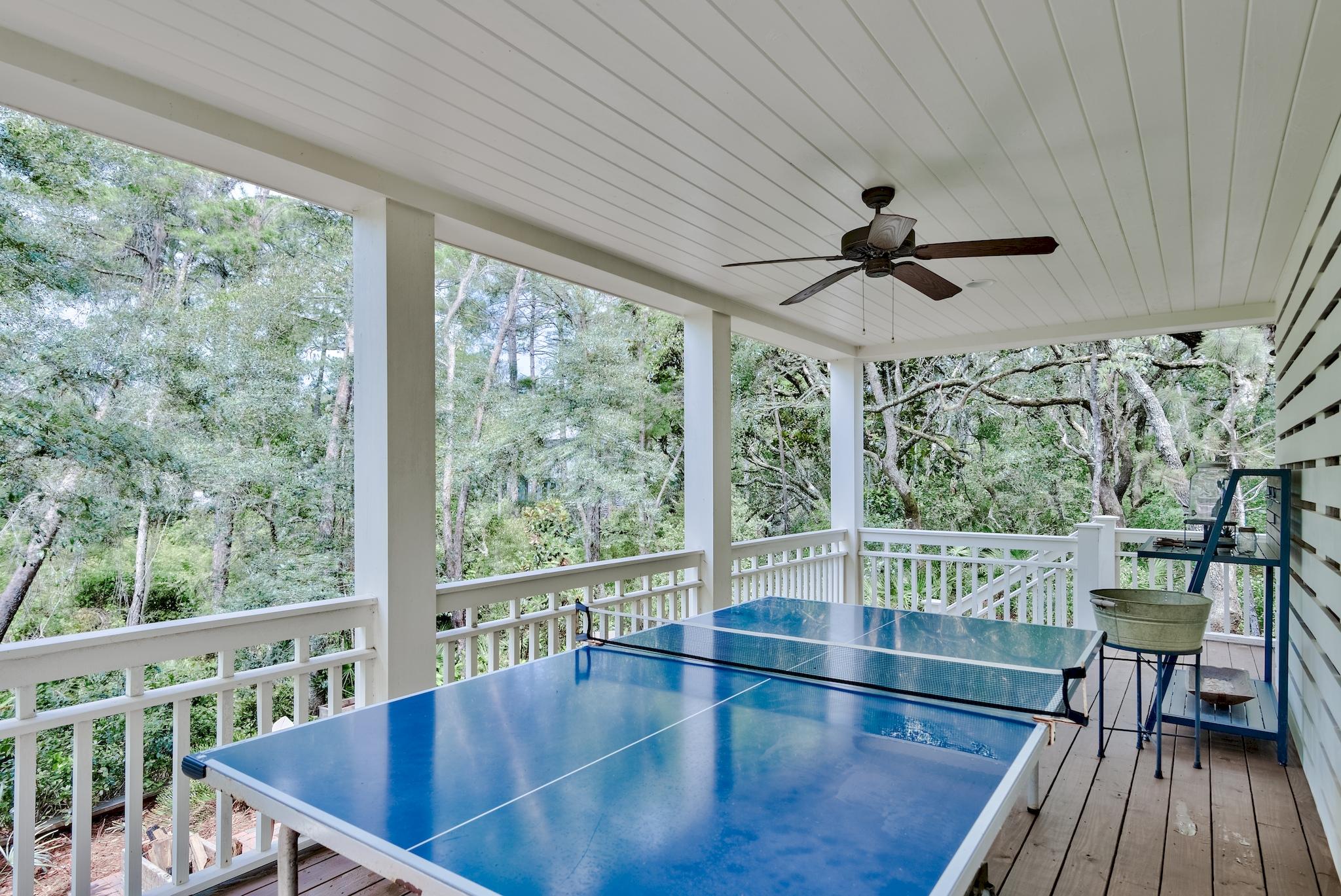 97 Okeechobee West Santa Rosa Beach, FL 32459 - Photo 5 of 46 a view of a porch with furniture and a yard
