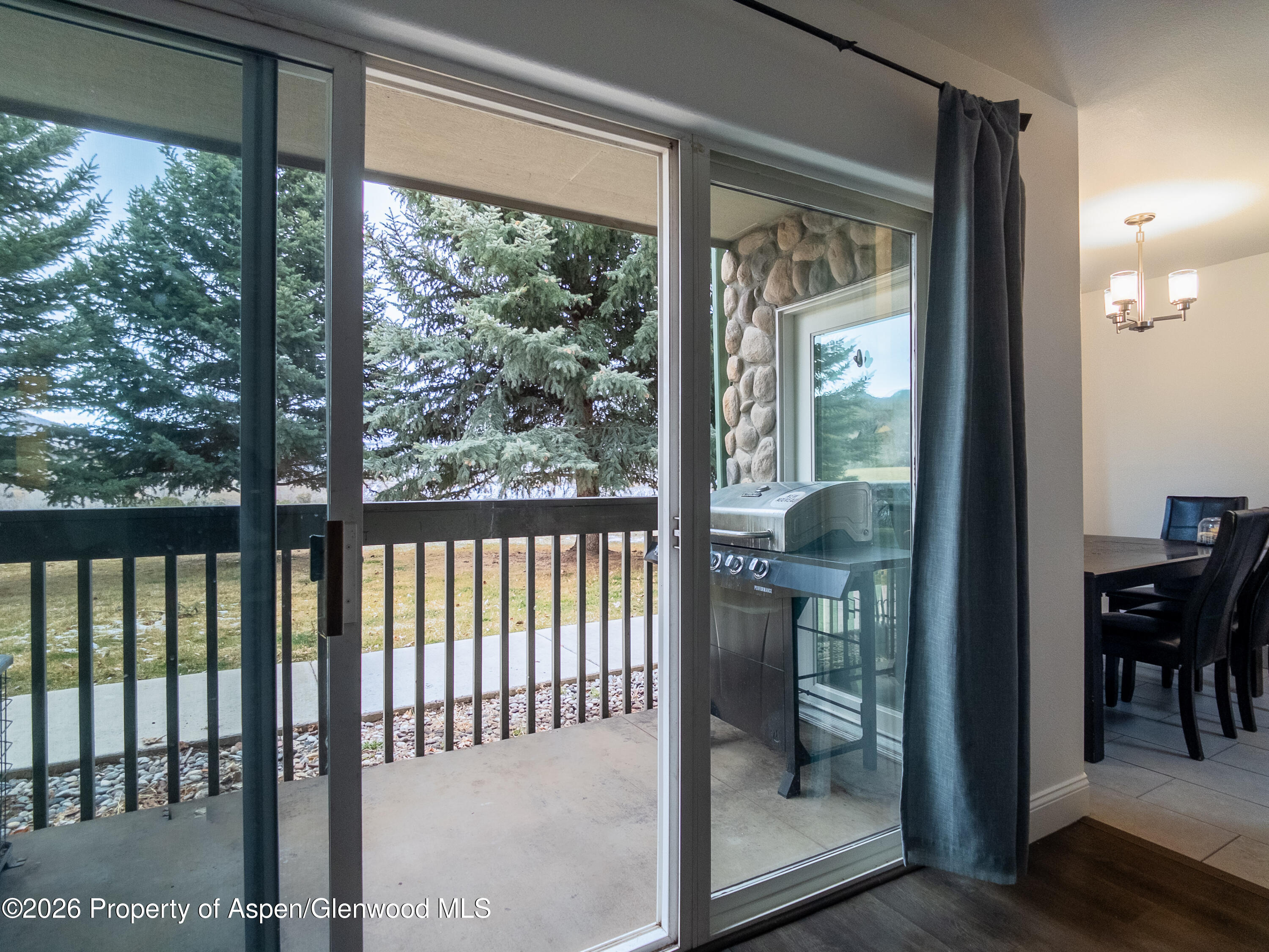 792 Castle Valley Boulevard, Unit B New Castle, CO 81647 - Photo 15 of 25 a view of a glass door and a porch