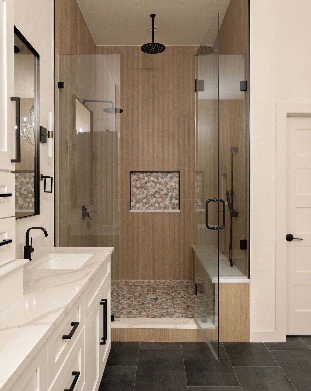 Undisclosed Address Austin, TX 78751 - Photo 12 of 20 Start your day with a touch of luxury in this sleek rain shower. It’s the perfect way to bring that spa-like energy into your daily routine.
