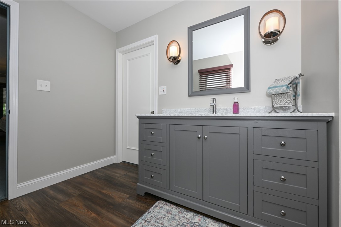171 Granger Road, Unit 138 Medina, OH 44256 - Photo 15 of 31 Master bathroom offers ample storage with large vanity and linen closet to help keep toiletries and towels organized.