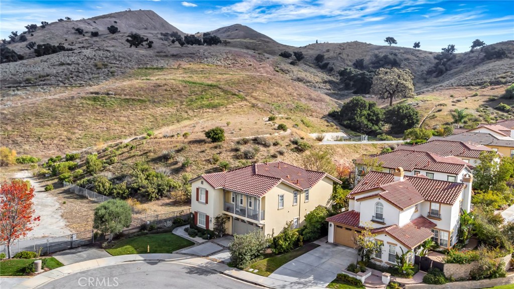 4684 Luna Court Calabasas, CA 91302 - Photo 43 of 48 an aerial view of residential houses with outdoor space