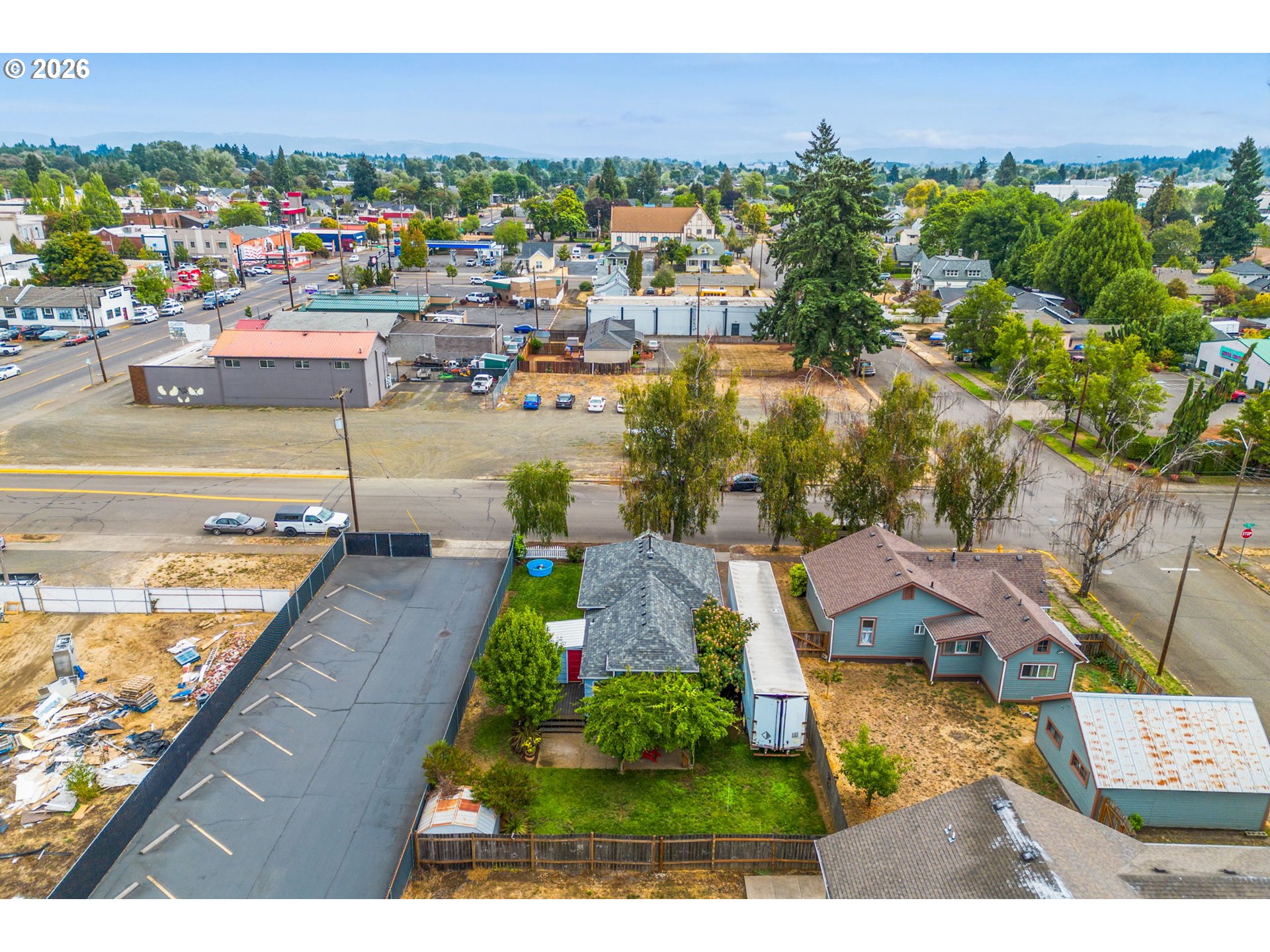 1071 Southwest Church Street Dallas, OR 97338 - Photo 26 of 27 a view of a city with lawn chairs