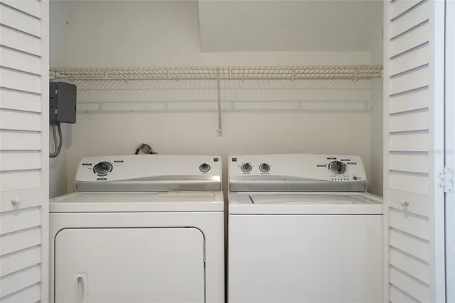 a view of a lake from a balcony