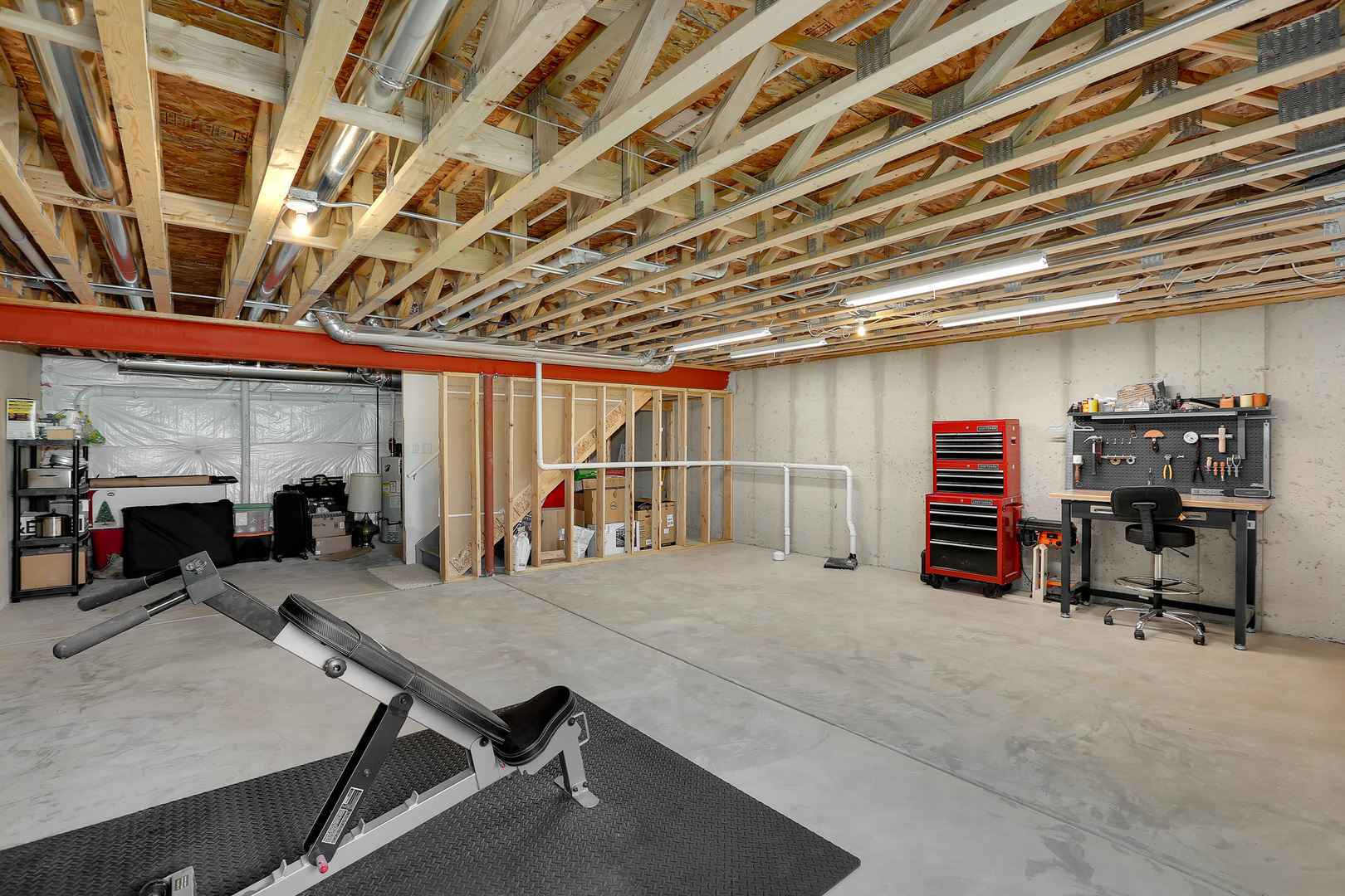 2827 Church Road Aurora, IL 60502 - Photo 24 of 30 a view of a room with gym equipment