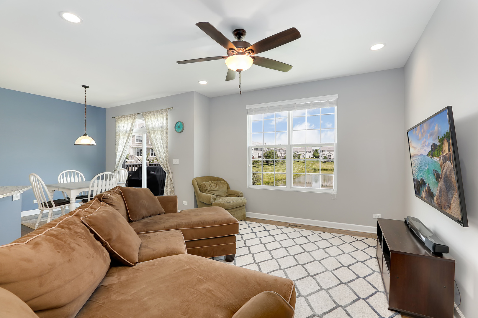 2827 Church Road Aurora, IL 60502 - Photo 5 of 30 a living room with furniture and a window
