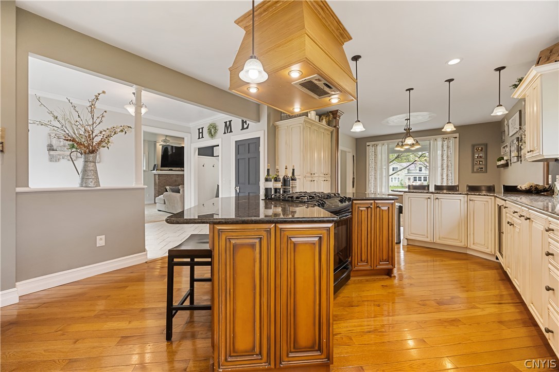78 Seneca Avenue Vernon, NY 13421 - Photo 7 of 21 Center island w/ granite counters & breakfast bar