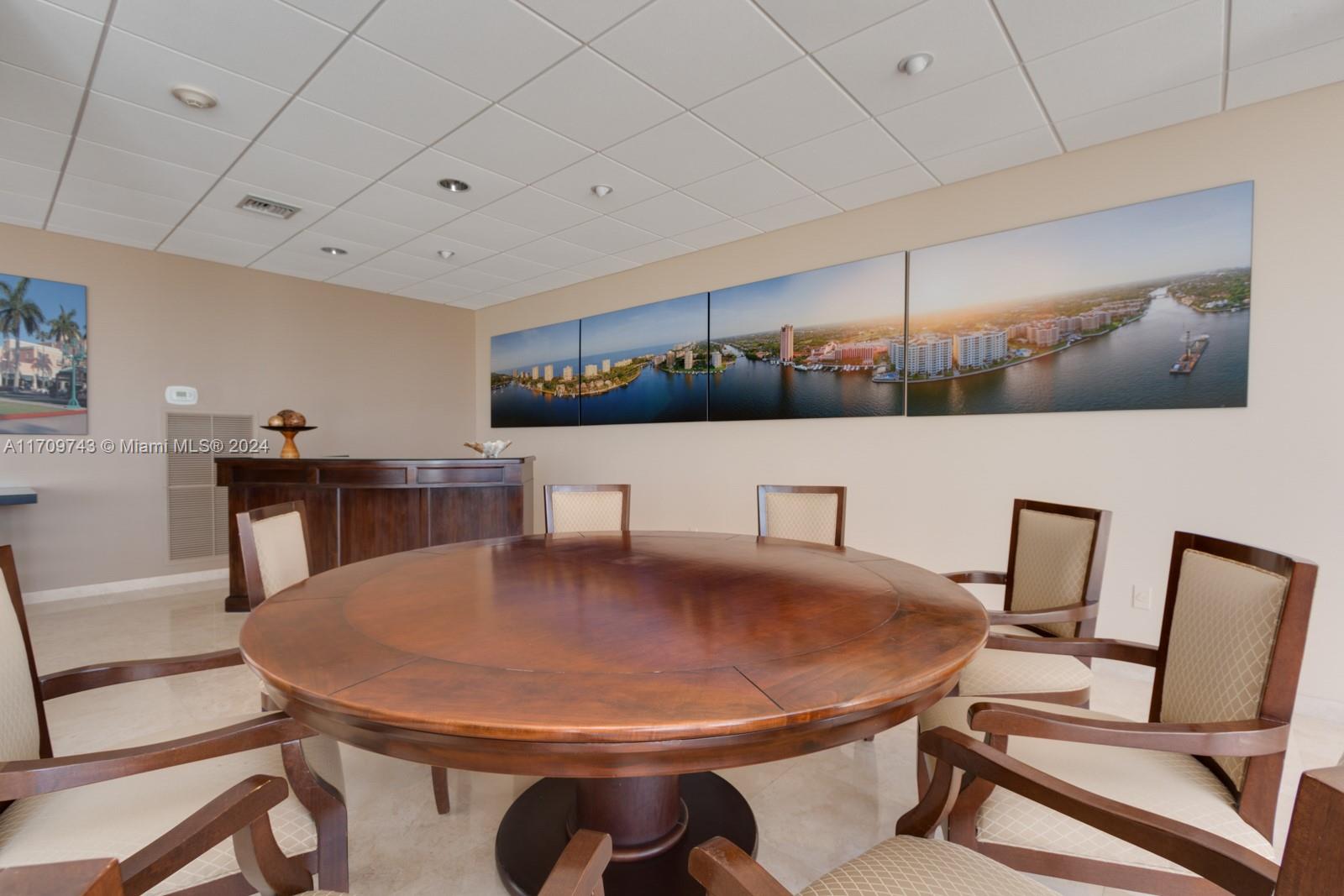 1200 South Ocean Boulevard, Unit PHF Boca Raton, FL 33432 - Photo 56 of 65 a view of a dining room with furniture