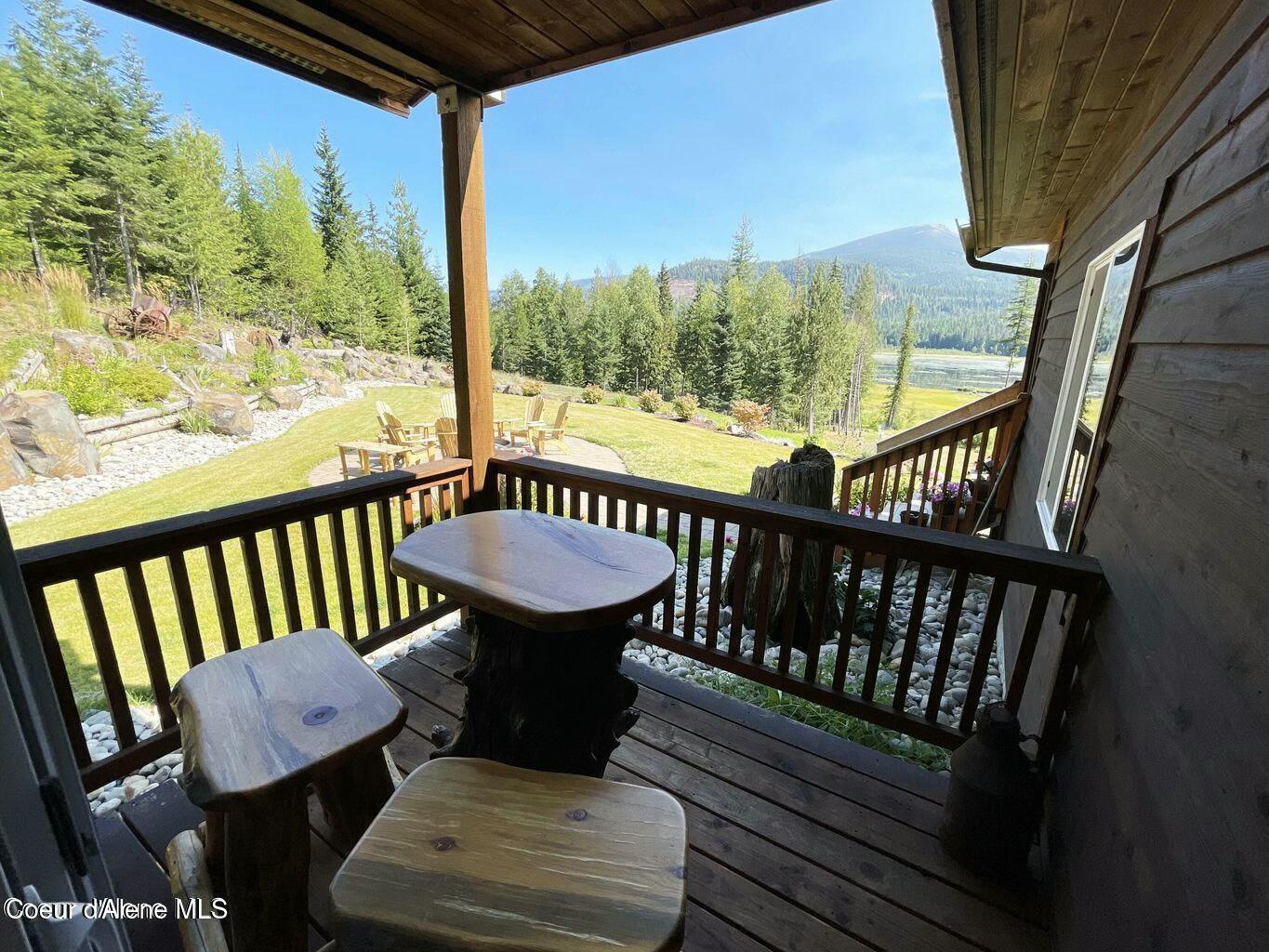 937 Chase Lake Road Priest River, ID 83856 - Photo 33 of 49 View from deck