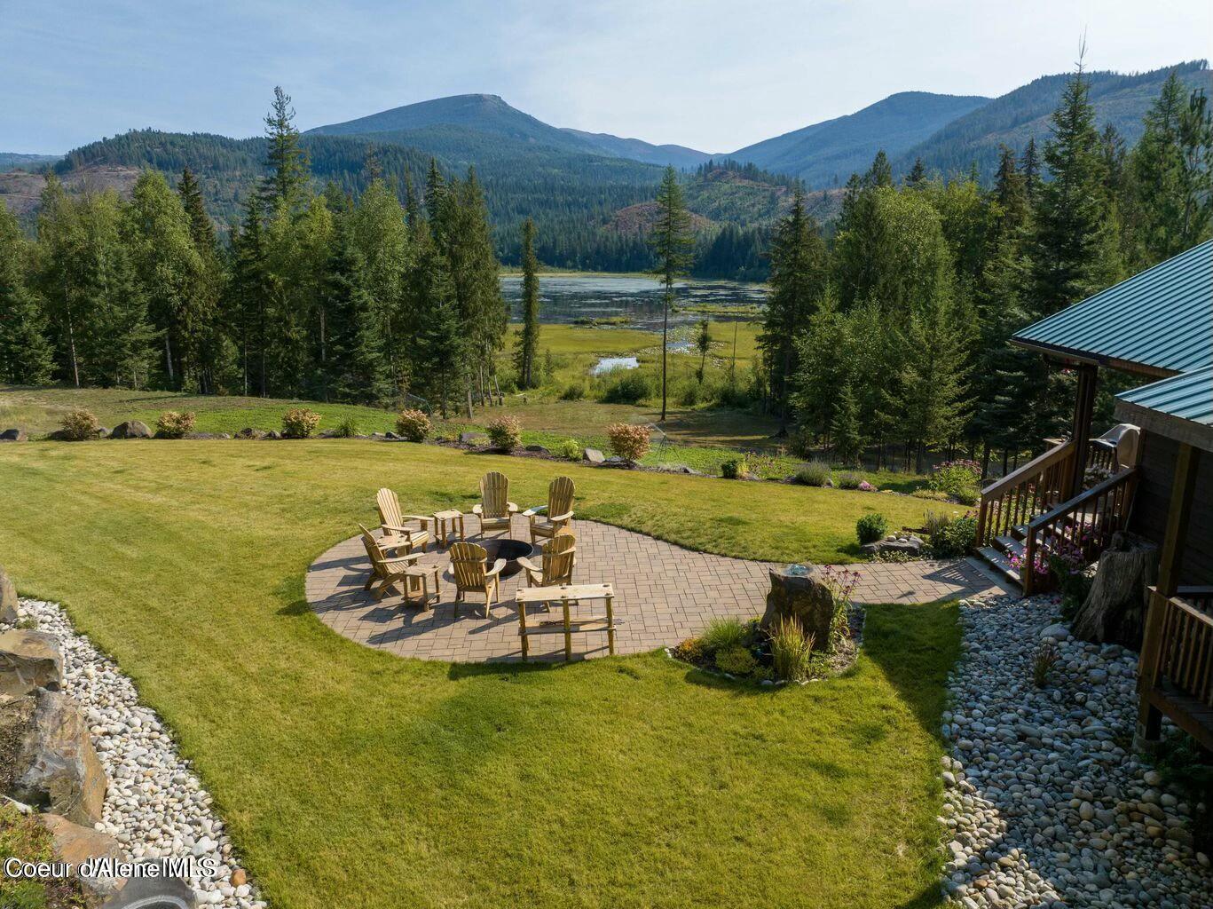 937 Chase Lake Road Priest River, ID 83856 - Photo 39 of 49 Patio with a view