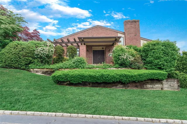 a aerial view of a house