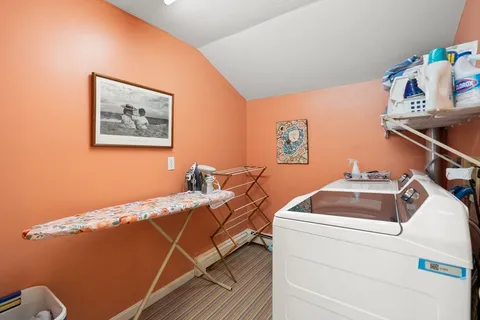 a room with storage and utility