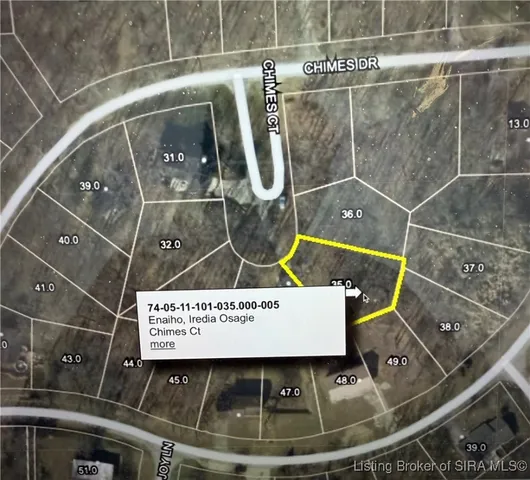 $7,900 | 869 Chimes Court, Santa Claus, IN 47579