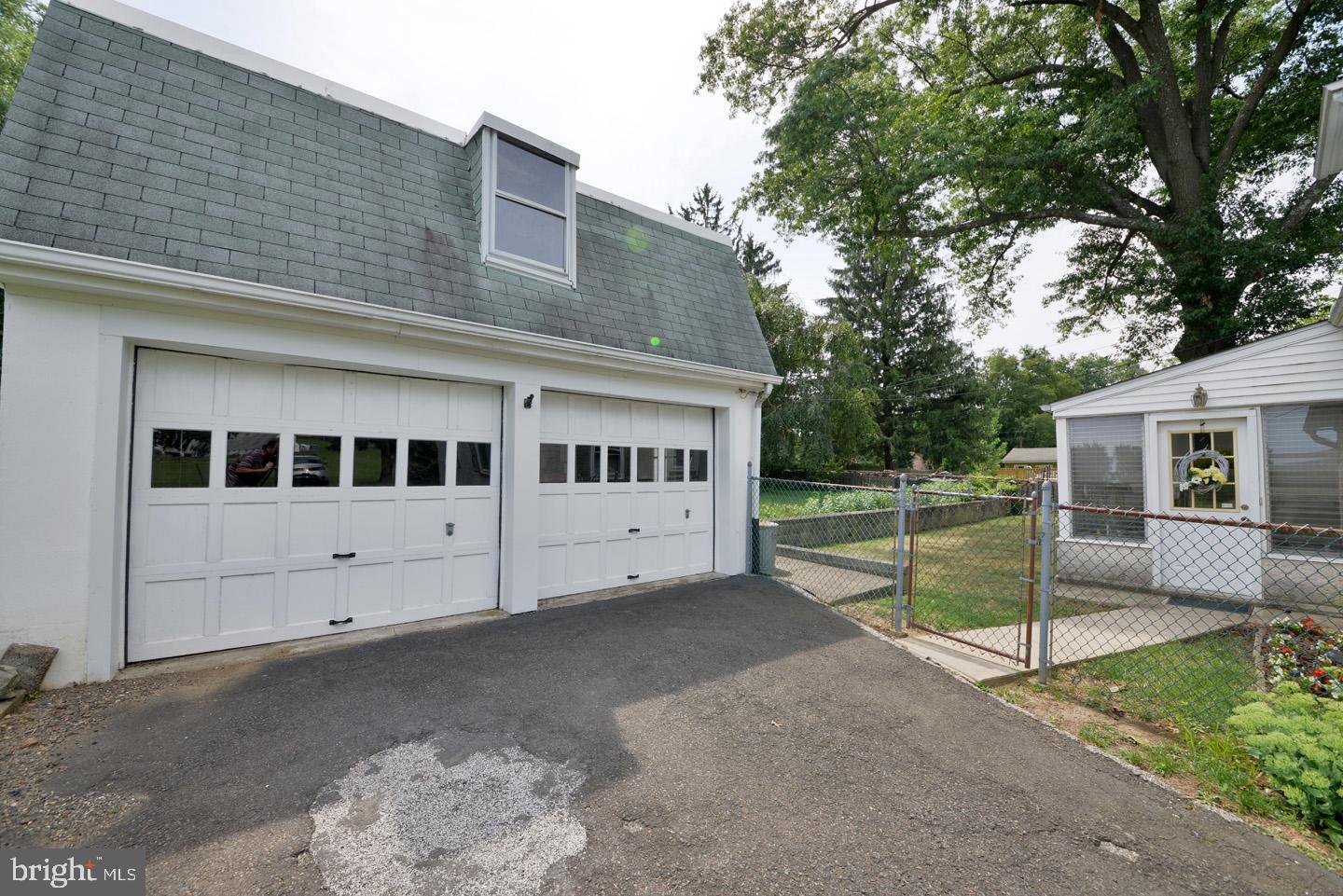 817 South Cedar Road Rockledge, PA 19046 - Photo 7 of 49 2 car garage with workshop on 2nd floor