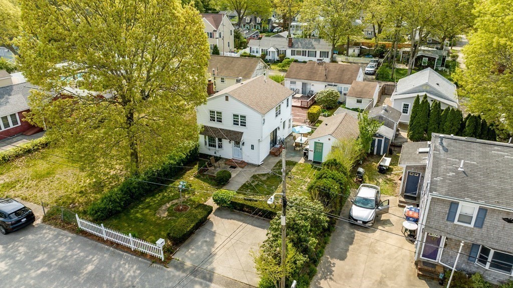 9 Grant Street Wareham, MA 02571 - Photo 15 of 18 an aerial view of a house with a garden