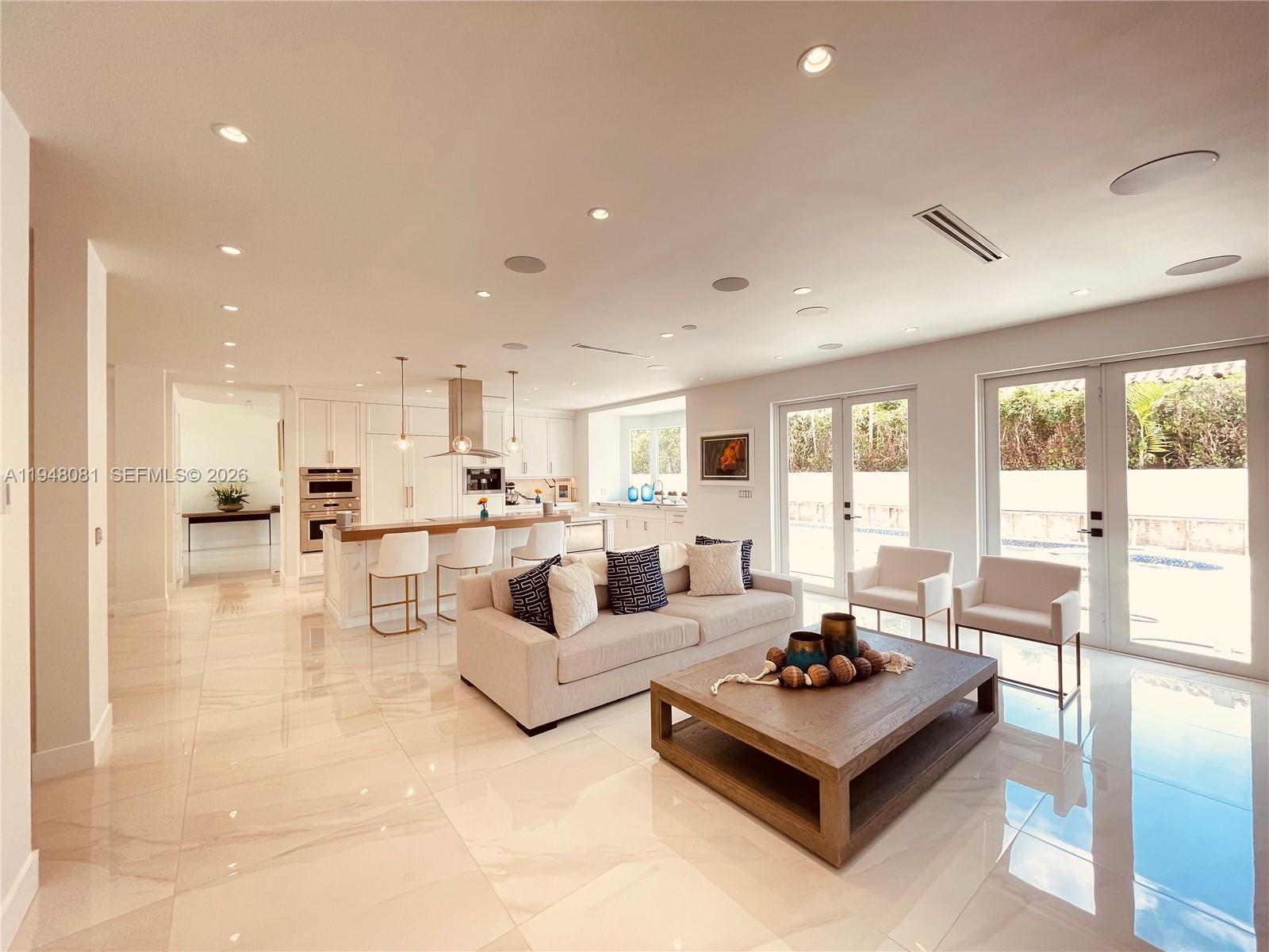 7233 Southwest 122 Place Miami, FL 33183 - Photo 29 of 78 a living room with furniture and a large window