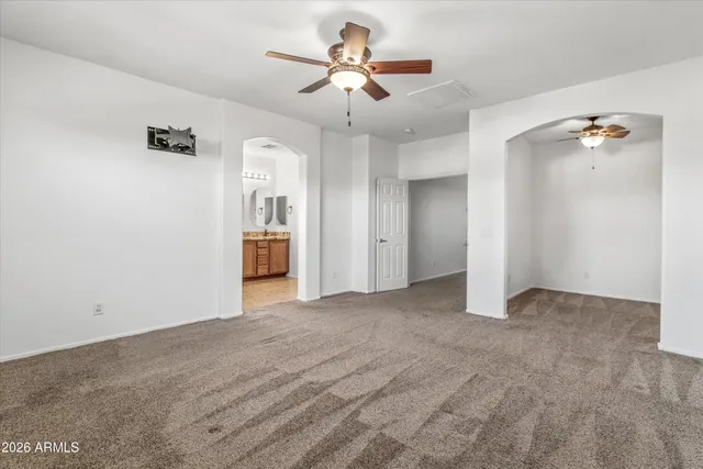 a view of small space with a window