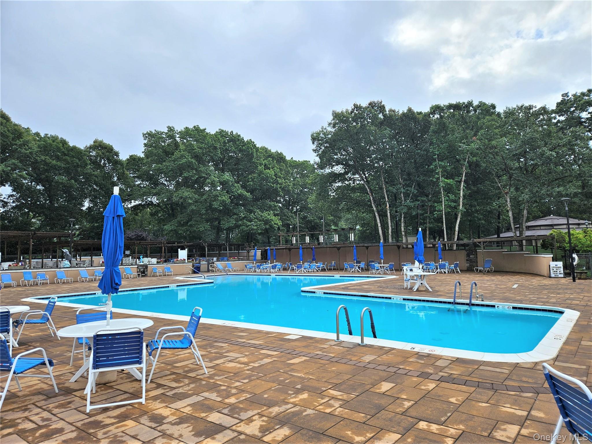 128 D Exmore Court Ridge, NY 11961 - Photo 40 of 45 Another View Of The Spectacular Leisure Village Community Pool...Sooooo Much Space To Take A Swim, And Relax Poolside Reading A Book Or Enjoying The Sun.