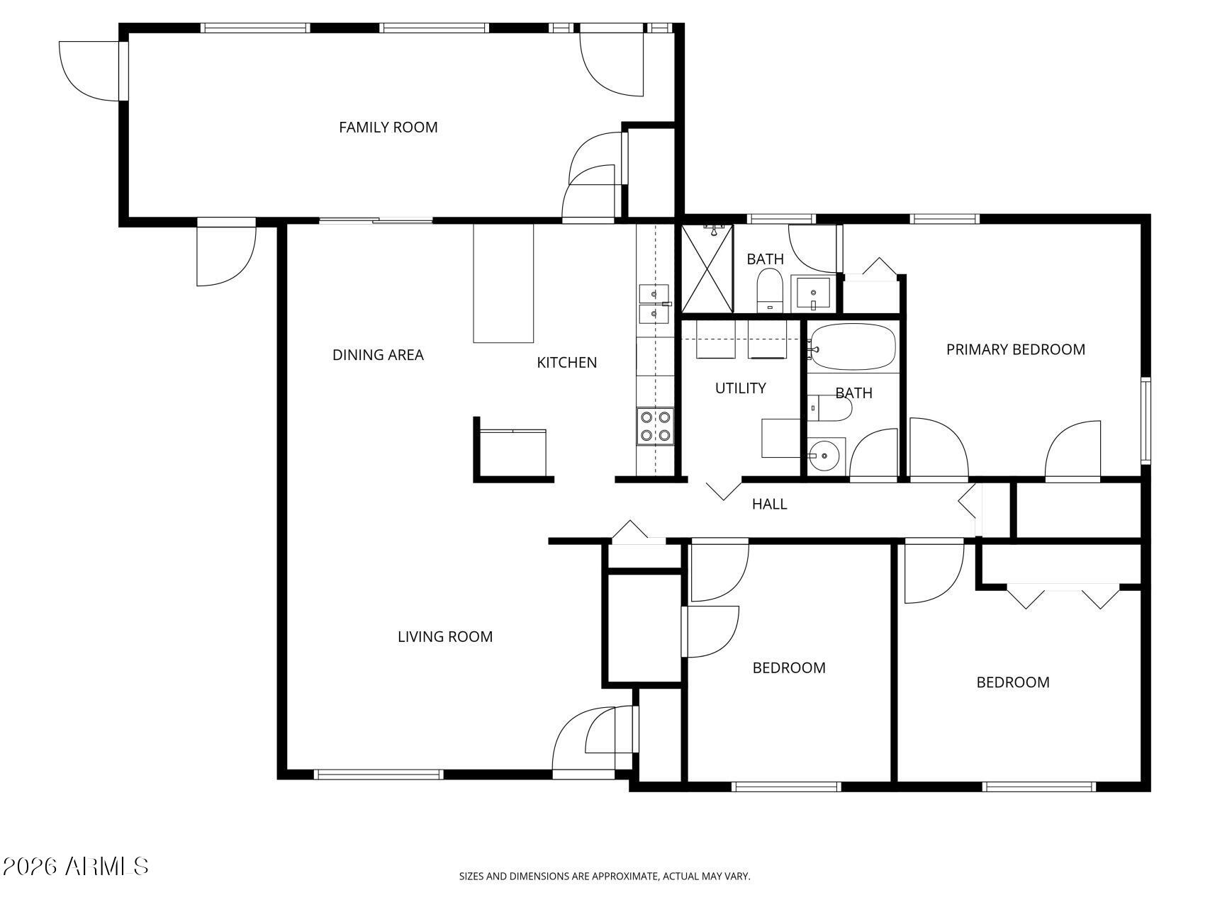420 West 6th Street Ajo, AZ 85321 - Photo 35 of 35 a picture of a floor plan