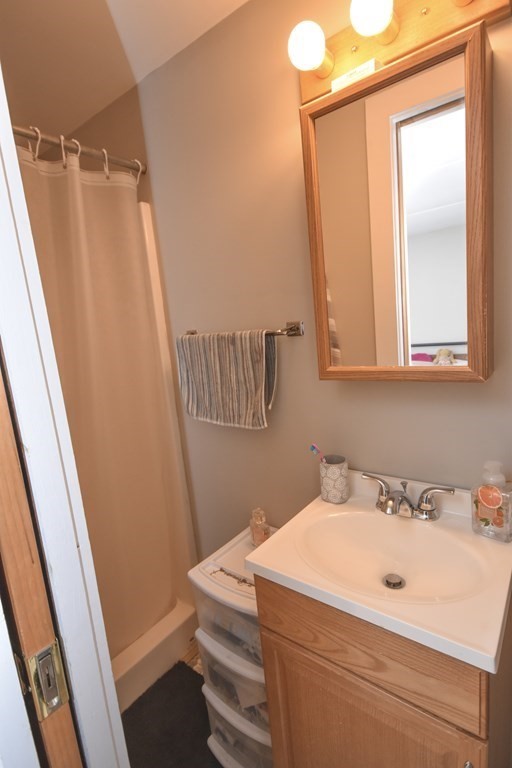 35 High Street Amherst, MA 01002 - Photo 18 of 41 a bathroom with a sink and a mirror