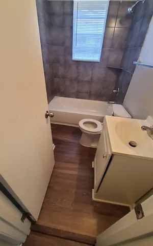 a bathroom with a sink